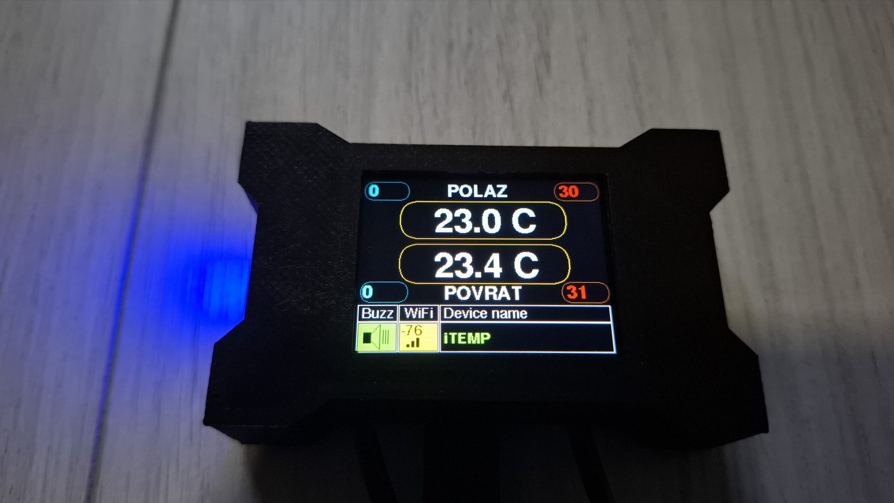 Nautilis Heating Monitor